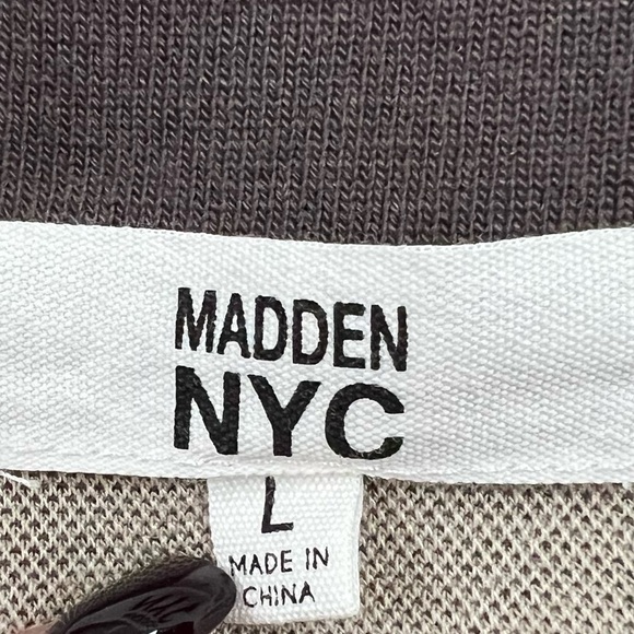 Madden NYC Junior's Sleeveless V-Neck Polo Dress - Size L - Picture 8 of 10